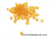 B-Bi-12 - Faceted Bicone Glass Beads 4mm - Orange