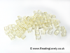 B-S-10 - Champagne Glass Cube Beads 4mm