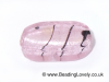 B-D-11 - Handmade Lampwork Foiled Glass Beads - Pink