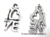 T-Ch-01 - Tibetan Silver Love Charm